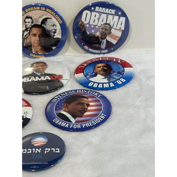 Obama For President Buttons Lot - Picture 4 of 5